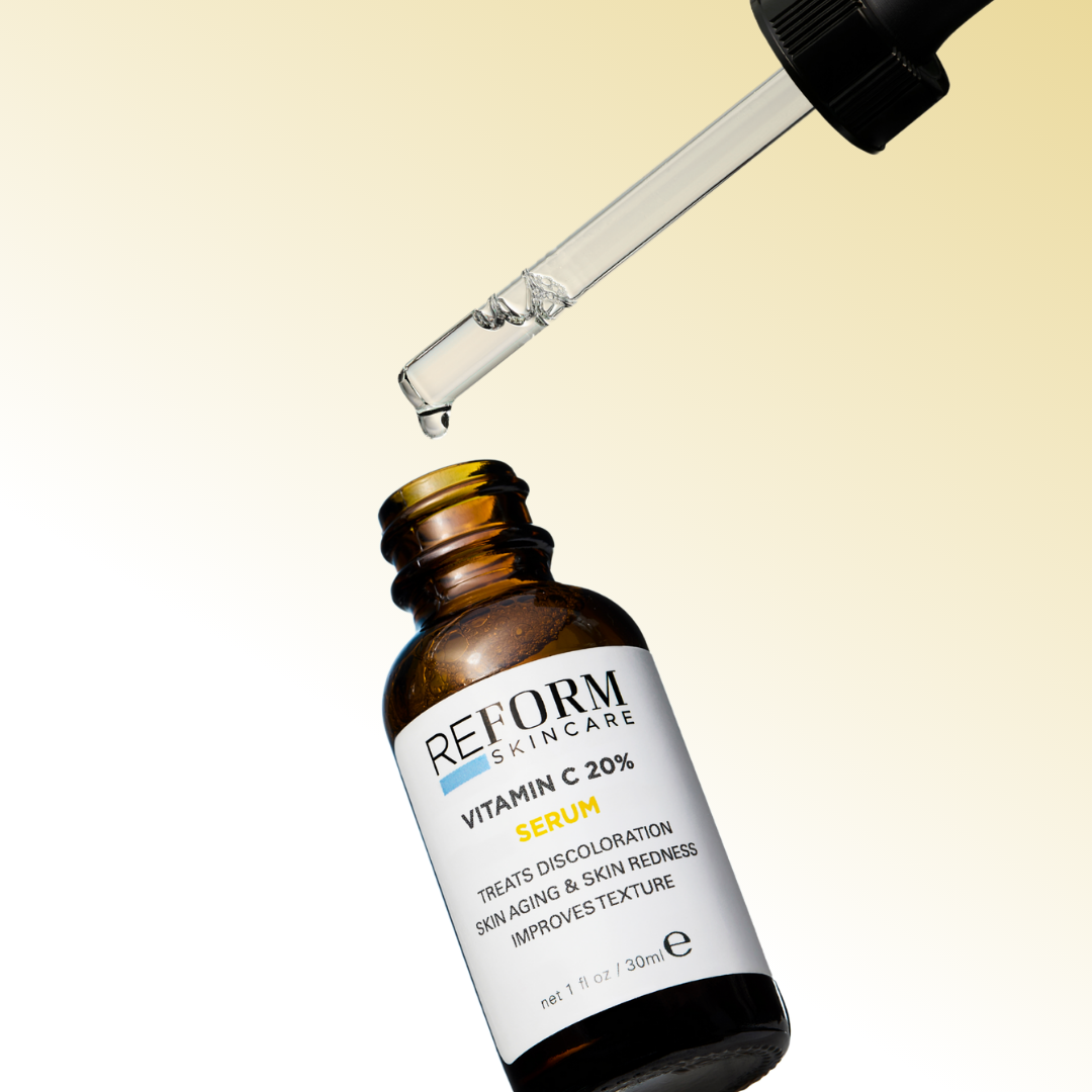 Reform Skincare Vitamin C 20% Serum for all skin types, anti-ageing treatment to brighten complexion and reduce fine lines