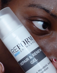 Reform Skincare Repair & Renew Gel for all skin types, soothing treatment to heal, hydrate, and improve skin texture