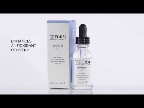 Reform Skincare Vitamin B5 Gel for all skin types, hydrating serum to boost moisture levels and enhance skin radiance