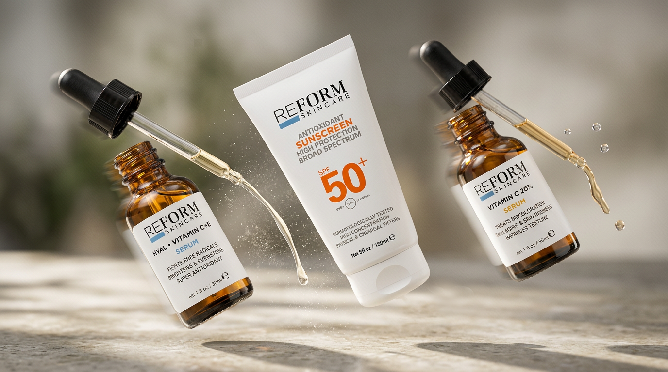 Why Antioxidant Synergies (Vitamin C + E + Ferulic Acid) Beat Solo Actives
